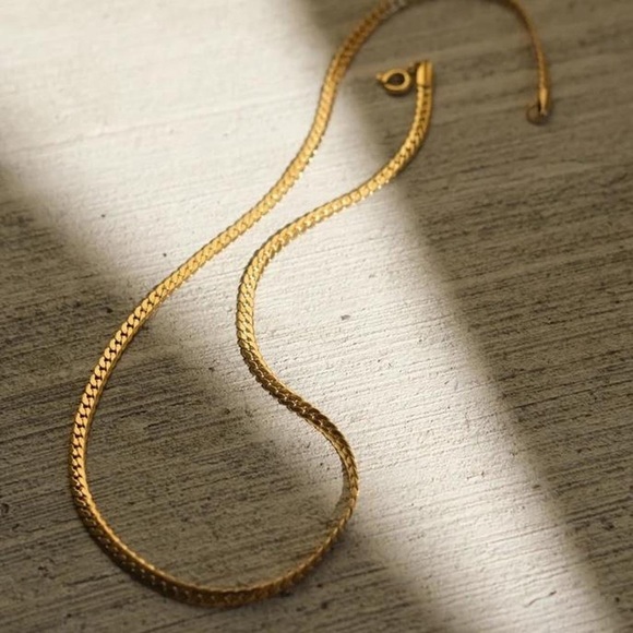 🔥18K Gold Weaved Snake Chain - Picture 4 of 7